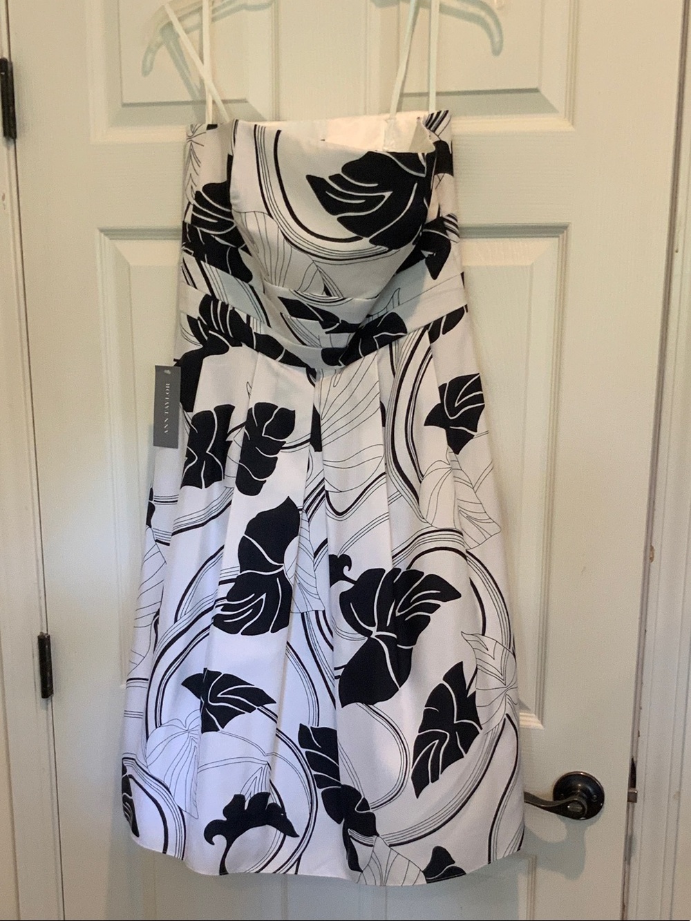 Ann Taylor Ivory Satin Dress (White/Ivory)
